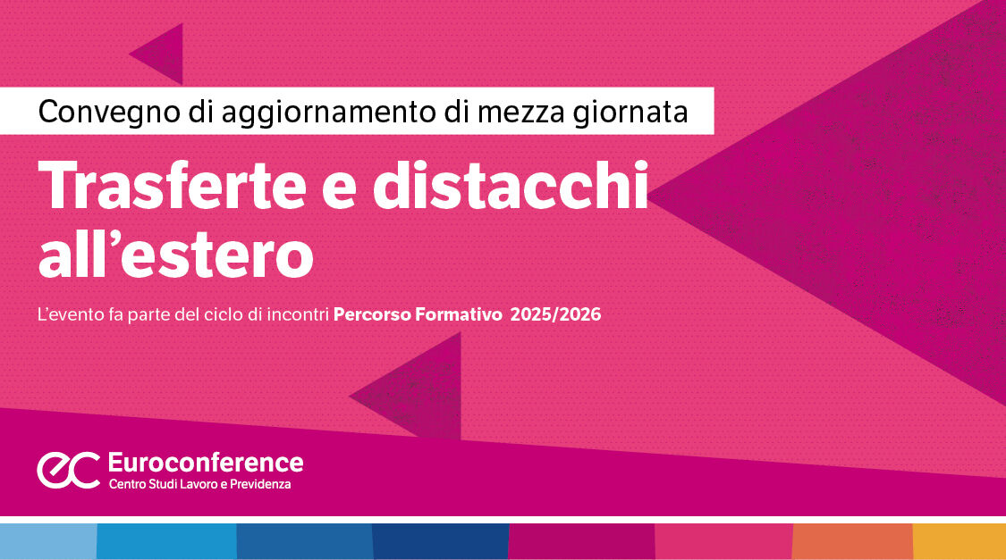 Immagine Trasferte e distacchi all’estero | Euroconference